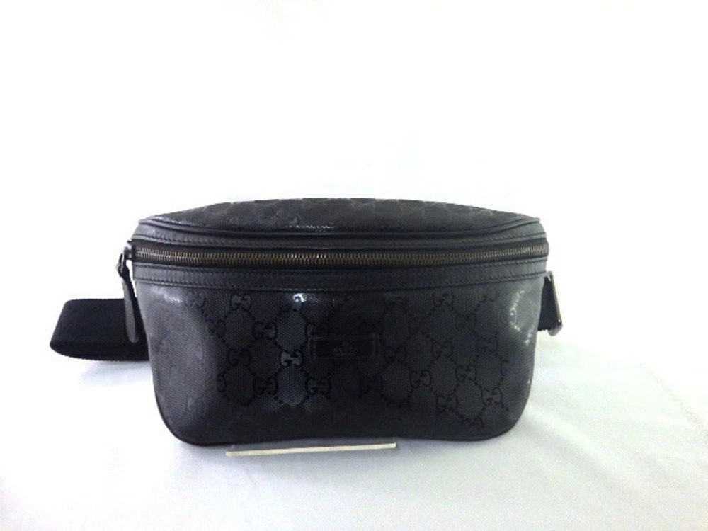 Gucci bag Waist Crossbody Bum canvas black